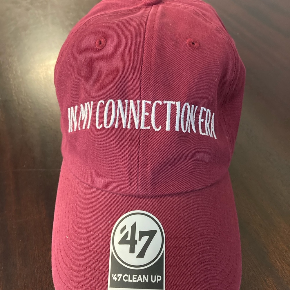 47 SXSW Delta Airlines Collectible Cap Maroon Cap with White Embroidery